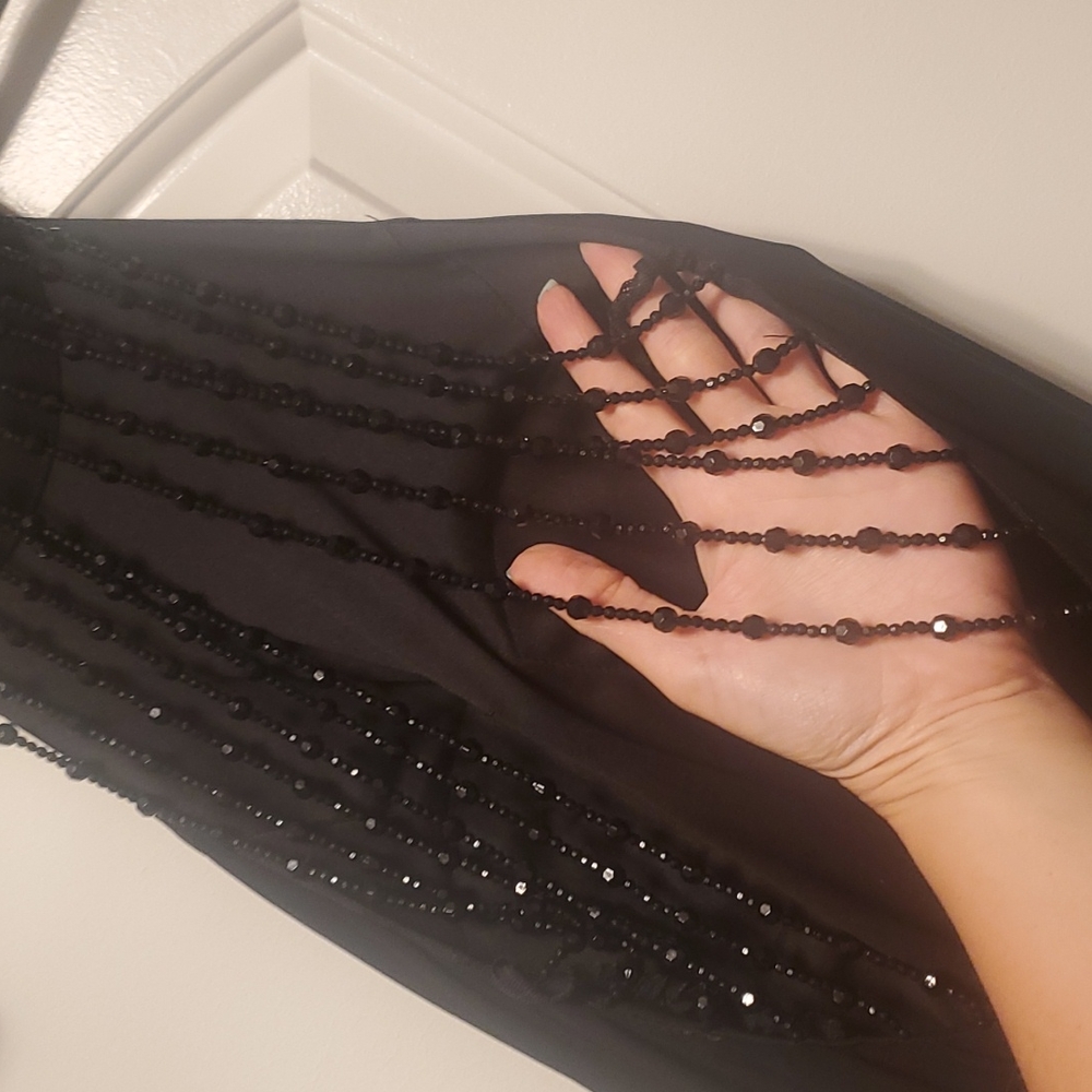 ✨️⭐️✨️⭐️✨️Black long dress - Picture 3 of 8